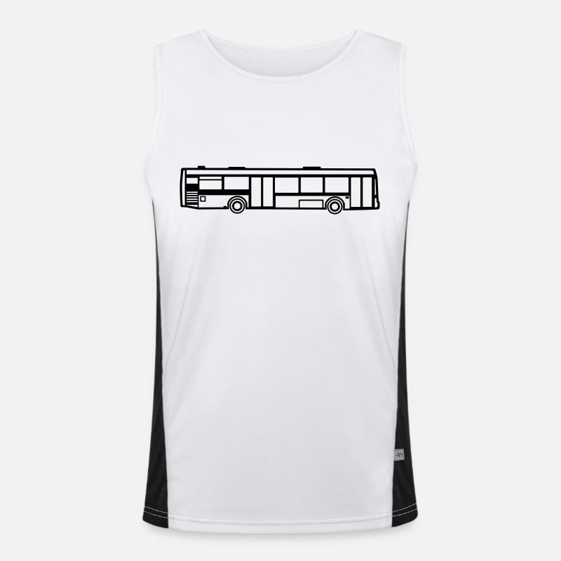 Bus Men's Functional Contrast Tank Top 