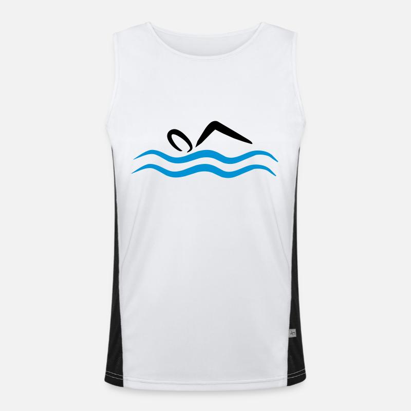 float Men's Functional Contrast Tank Top 