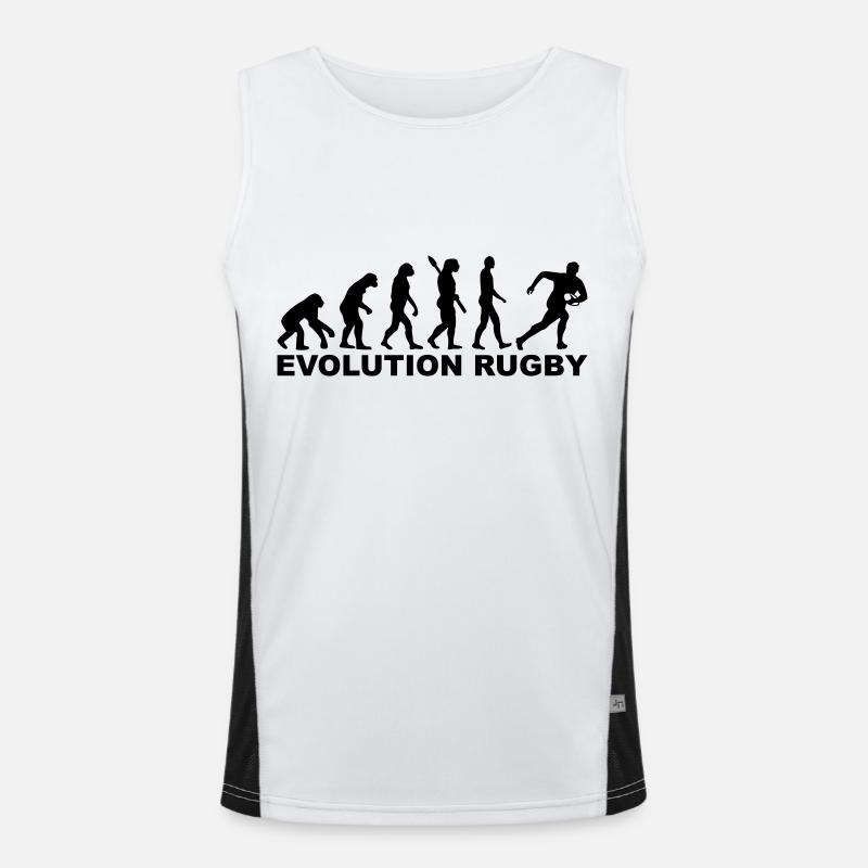 Evolution Rugby Débardeur respirant contrasté Homme 