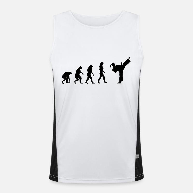 fight evolution frauen Funktionelles Kontrast-Tank Top für Männer 