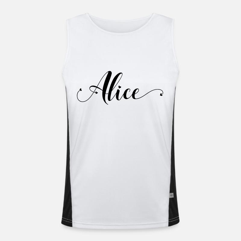 (alice) Funktionelles Kontrast-Tank Top für Männer 