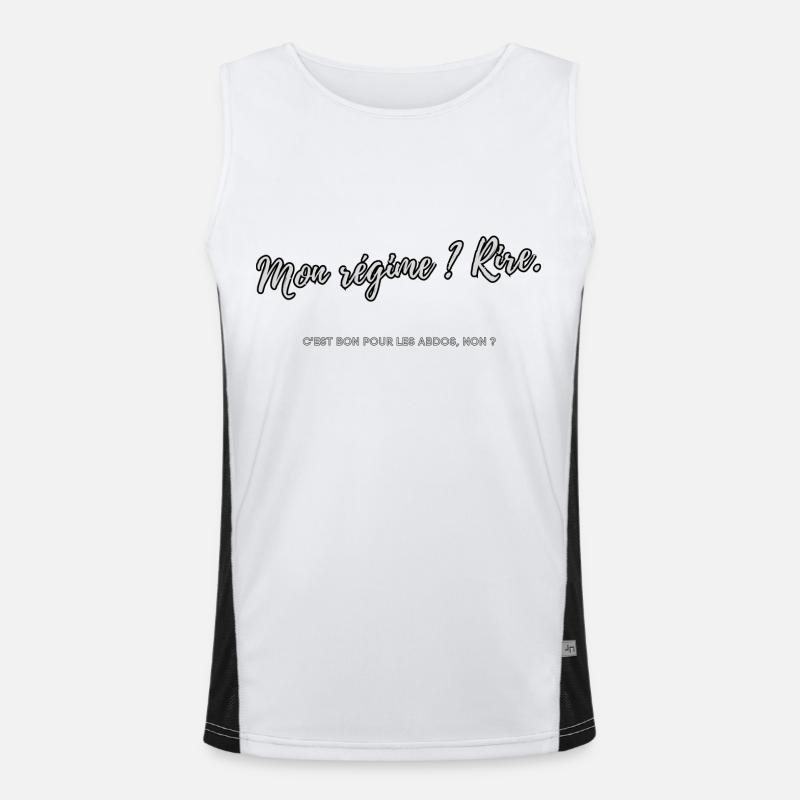 Régime Débardeur respirant contrasté Homme 