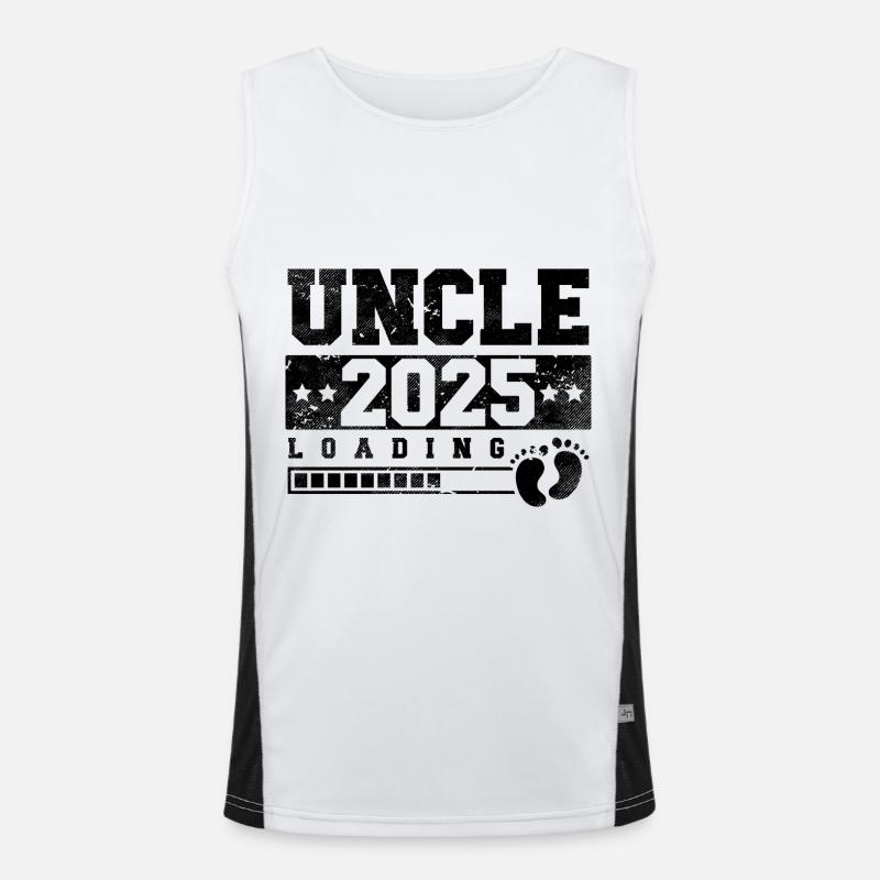Onkel 2025 loading Funktionelles Kontrast-Tank Top für Männer 