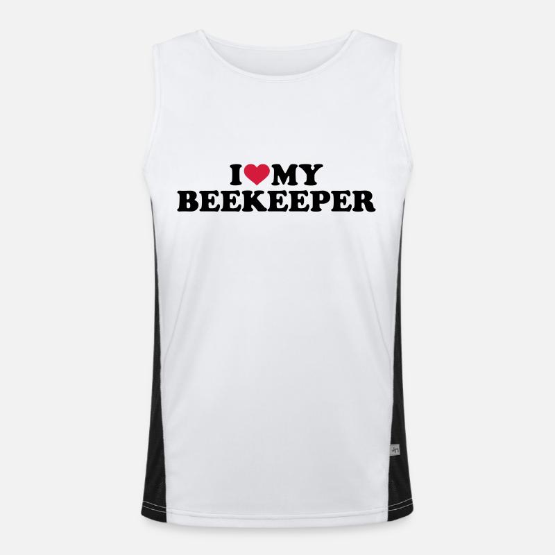 Imker Funktionelles Kontrast-Tank Top für Männer 