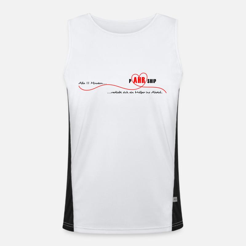 We Ahr Together - solidAHRität - Funktionelles Kontrast-Tank Top für Männer 