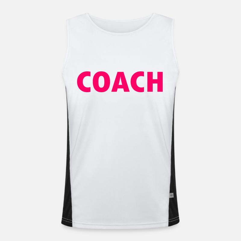 Coach Débardeur respirant contrasté Homme 