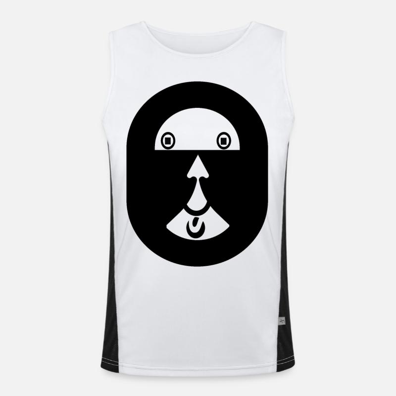 eye-catcher Men's Functional Contrast Tank Top 