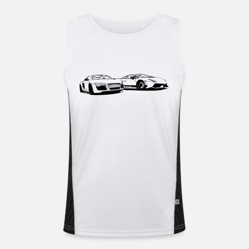 Supercar Débardeur respirant contrasté Homme 