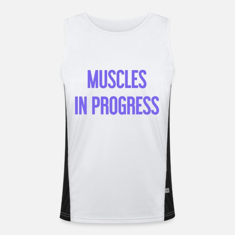 Muscles in Progress Men's Functional Contrast Tank Top 