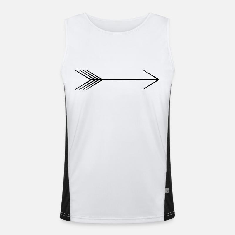 flèche Débardeur respirant contrasté Homme 