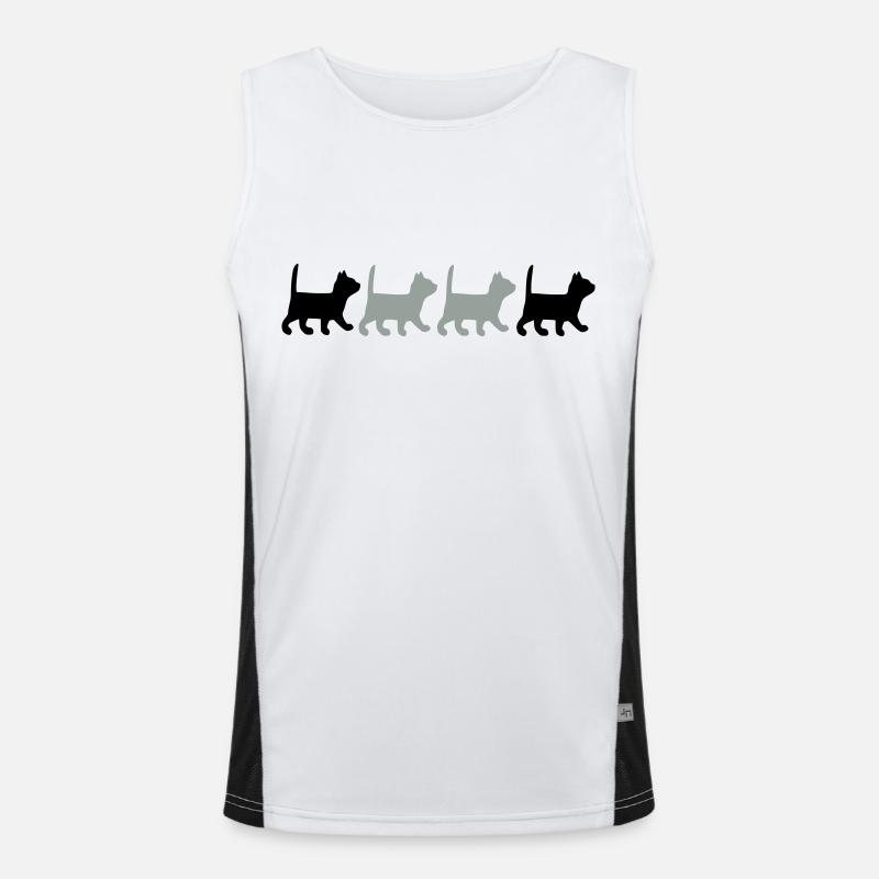 Kitten Men's Functional Contrast Tank Top 