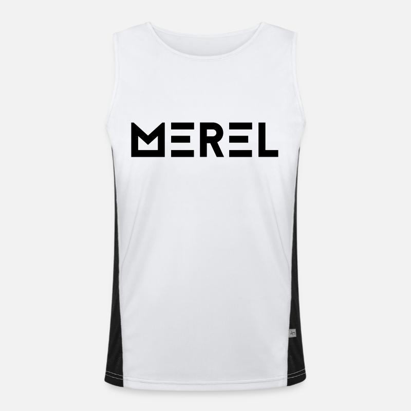 First name Merel Men's Functional Contrast Tank Top 