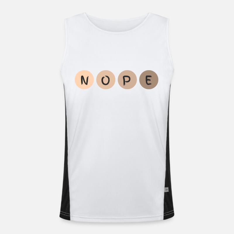 NOPE Men's Functional Contrast Tank Top 