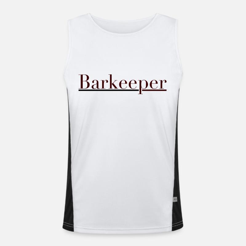 Bartender Men's Functional Contrast Tank Top 