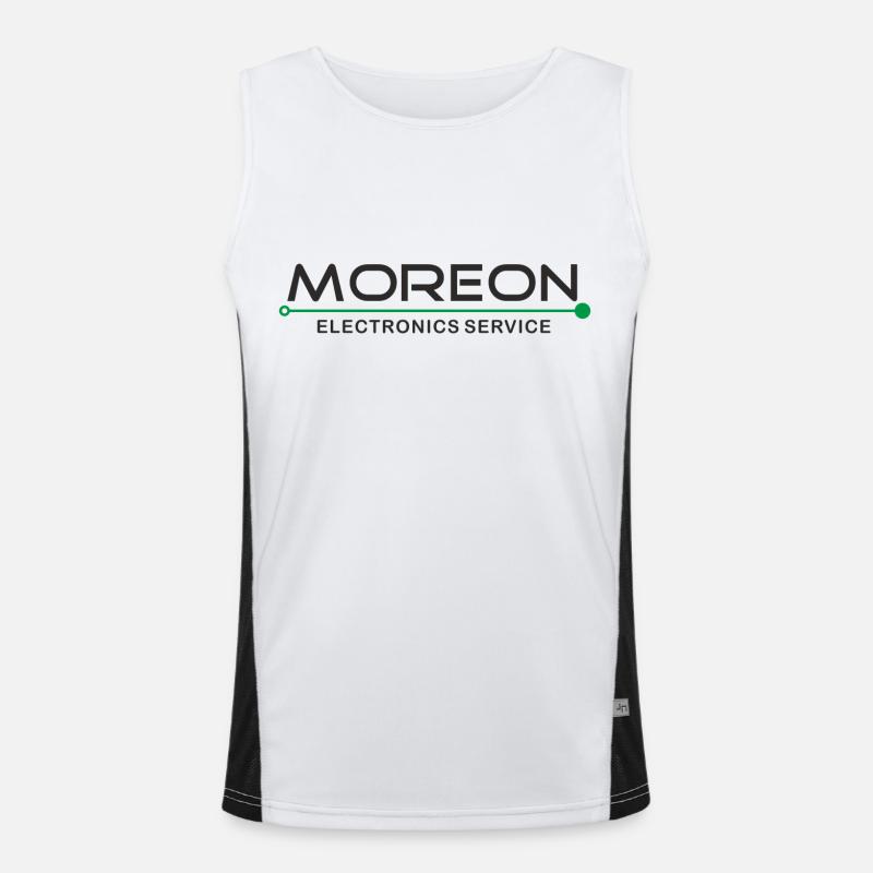 Moron Electronics Men's Functional Contrast Tank Top 
