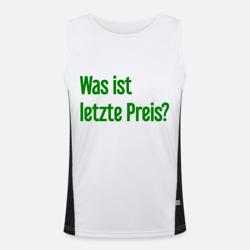 What is last price? Men's Functional Contrast Tank Top 