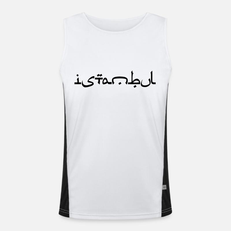 istanbul Men's Functional Contrast Tank Top 