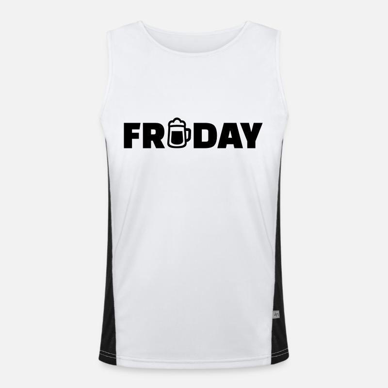 Friday Men's Functional Contrast Tank Top 