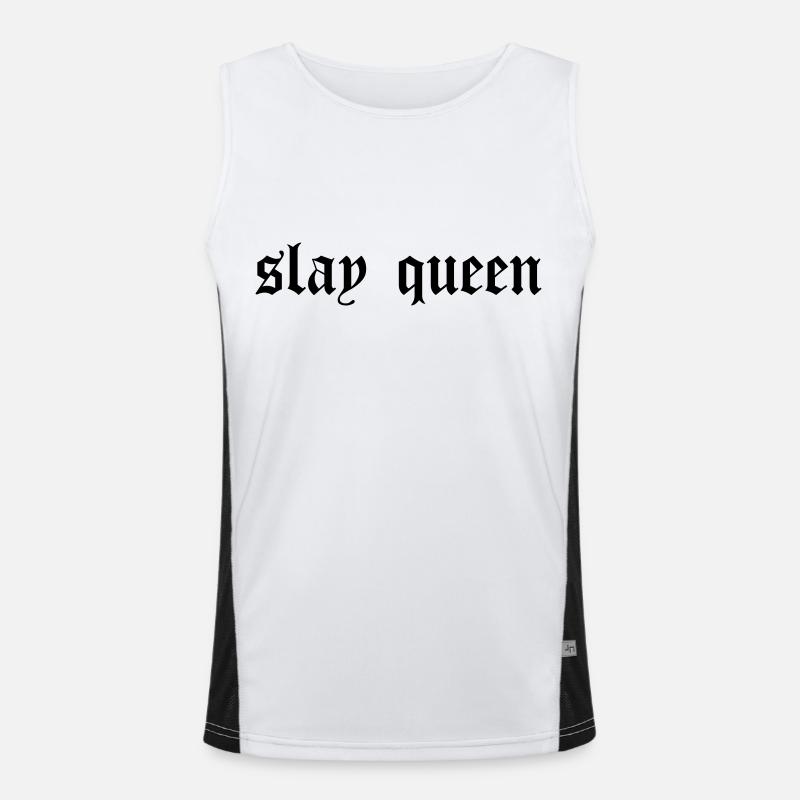 SLay queen Men's Functional Contrast Tank Top 
