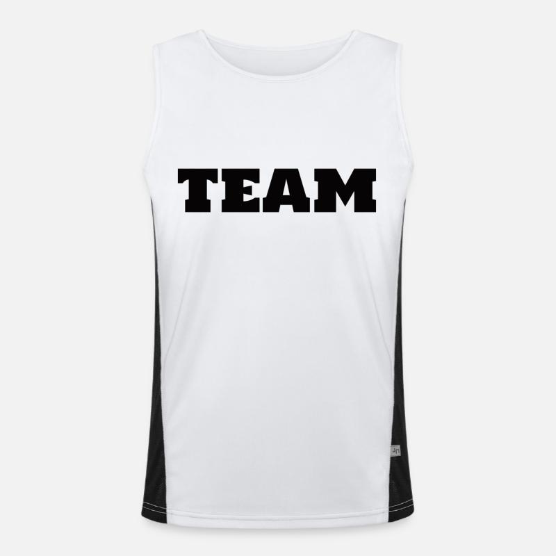 Équipe Débardeur respirant contrasté Homme 