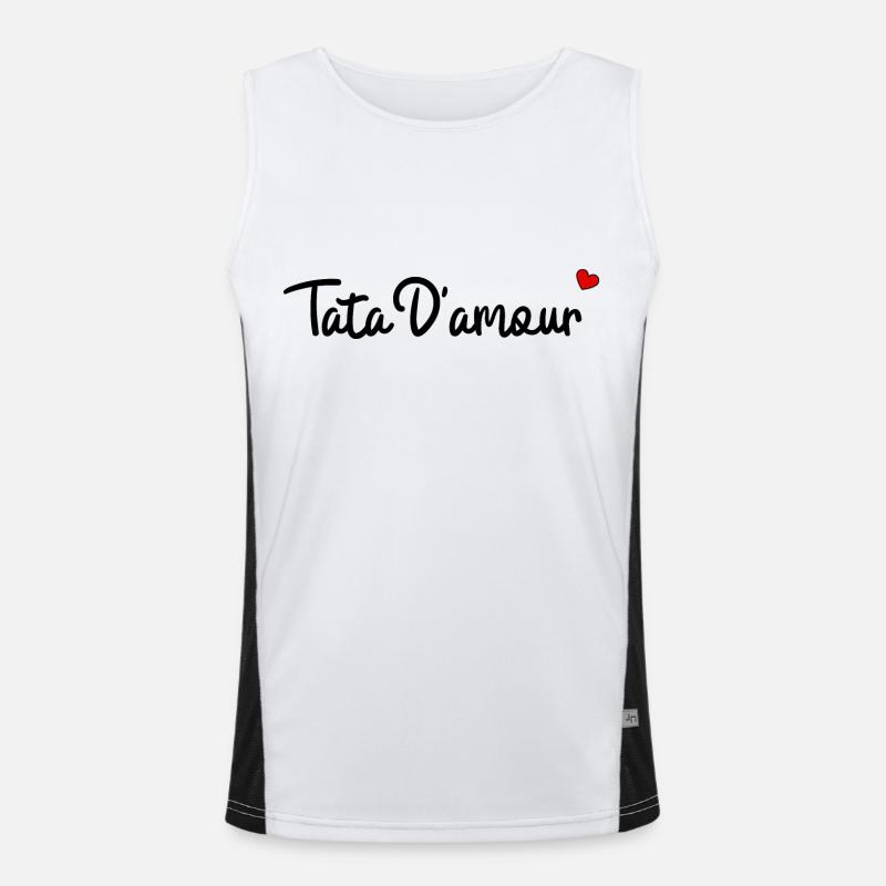 Tata d'amour Débardeur respirant contrasté Homme 