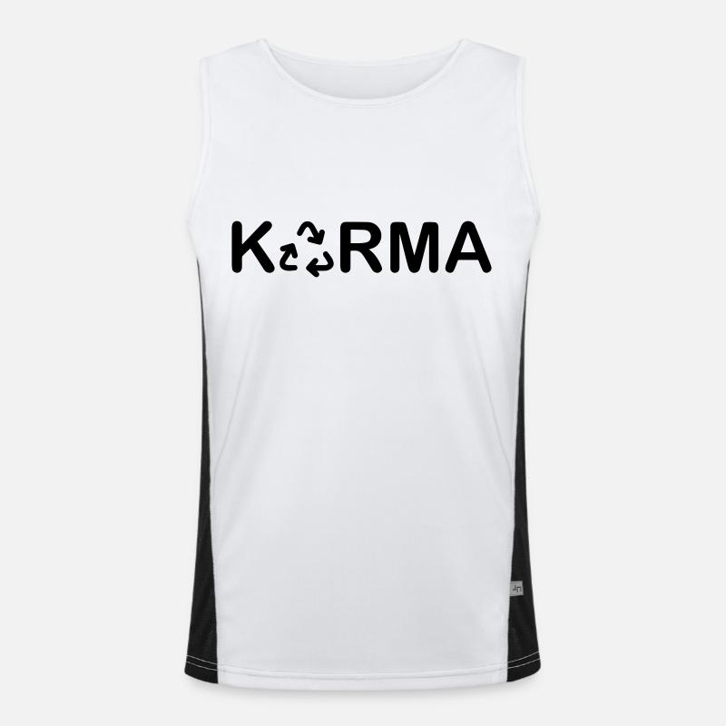 KARMA Funktionelles Kontrast-Tank Top für Männer 