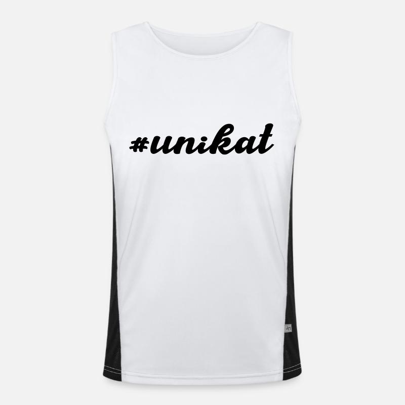 unikat Funktionelles Kontrast-Tank Top für Männer 