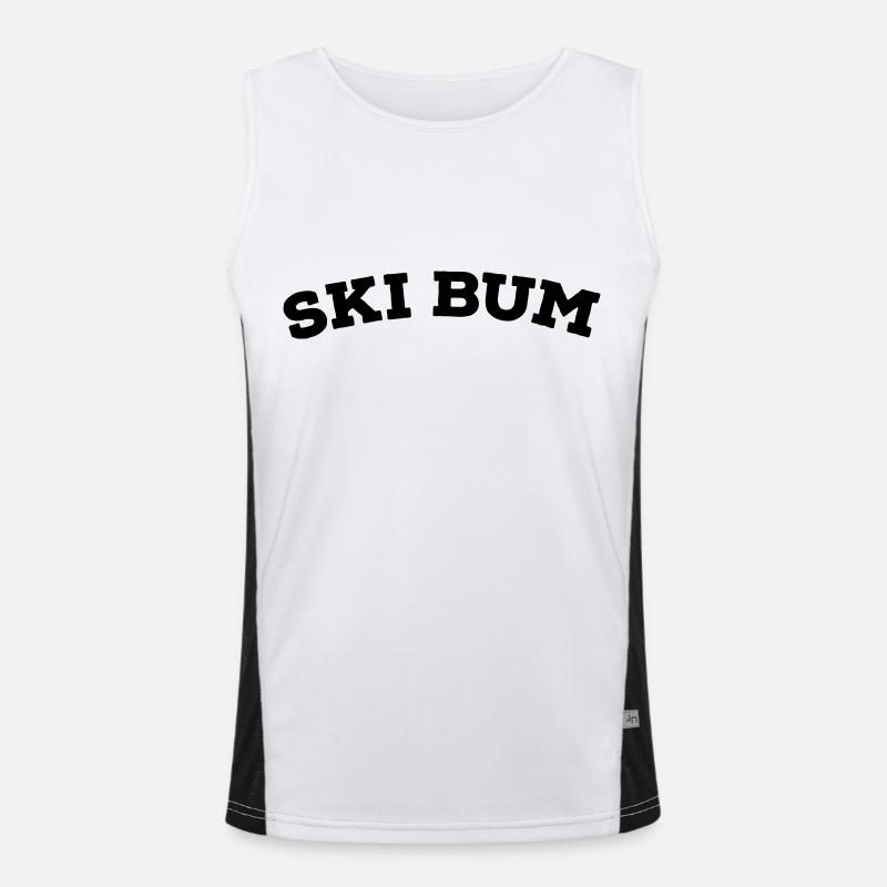 SKI BUM Men's Functional Contrast Tank Top 