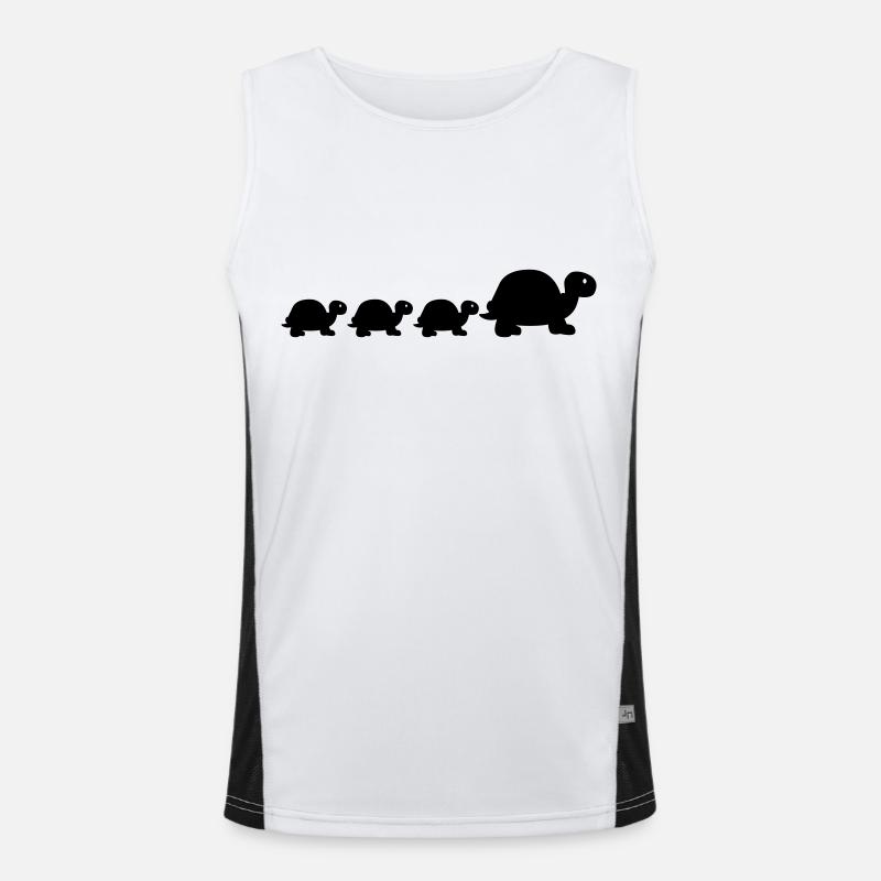 Turtle Men's Functional Contrast Tank Top 