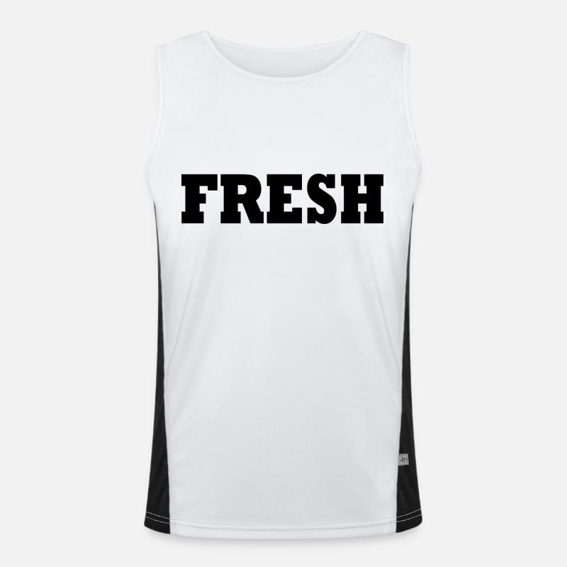 Fresh Funktionelles Kontrast-Tank Top für Männer 