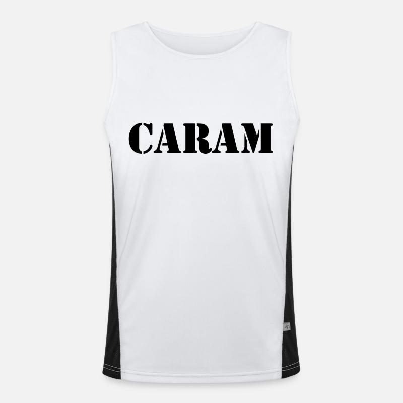 katalanisch Funktionelles Kontrast-Tank Top für Männer 