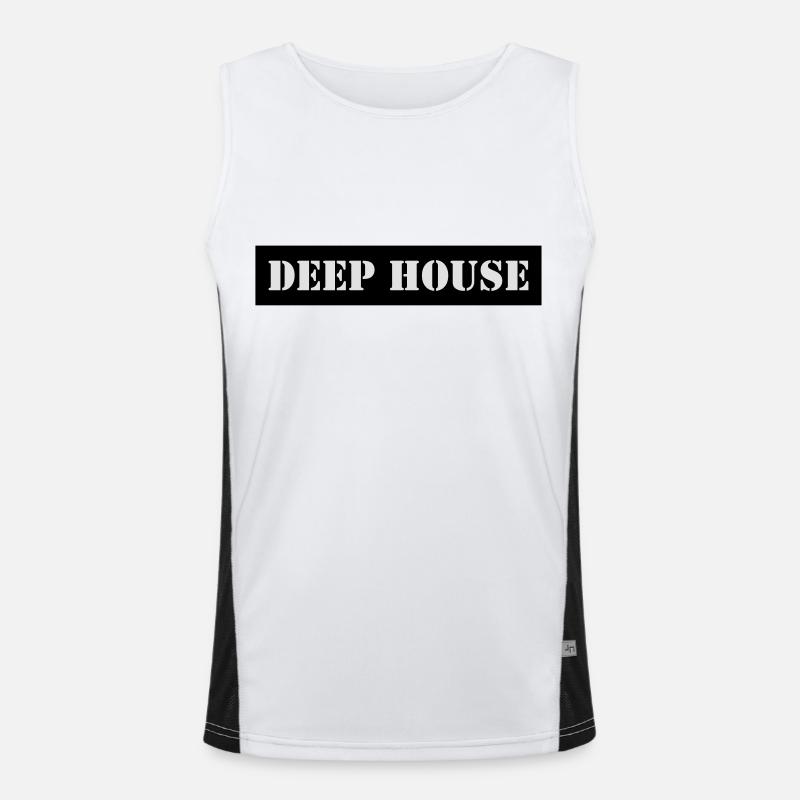 deep house Débardeur respirant contrasté Homme 