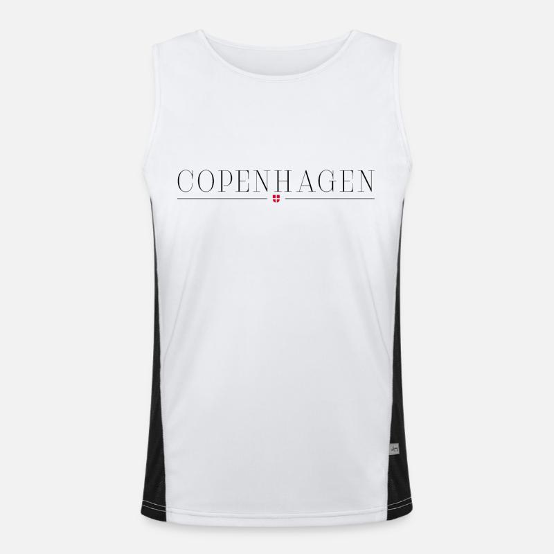 J’adore Copenhague Débardeur respirant contrasté Homme 