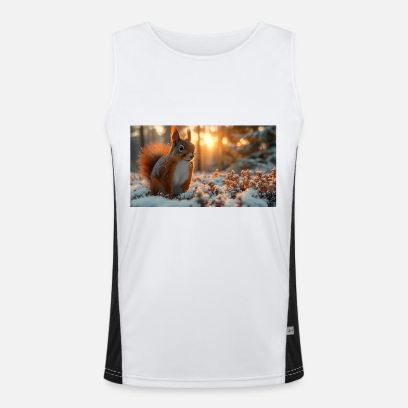Squirrel Men's Functional Contrast Tank Top 