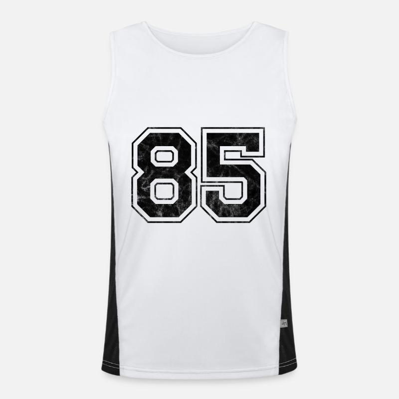 Number 85 Men's Functional Contrast Tank Top 