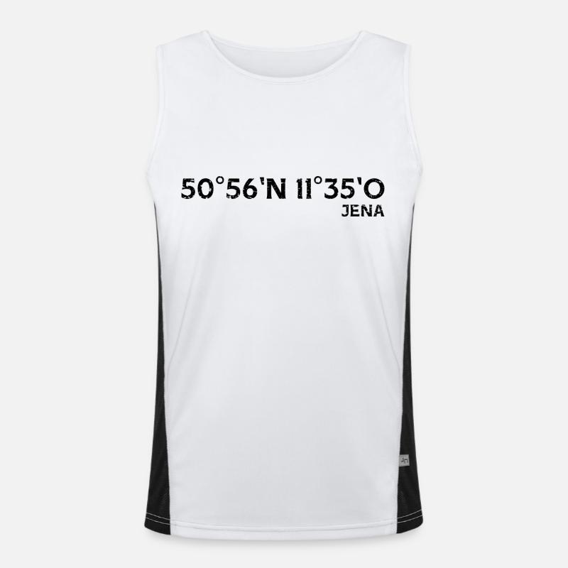 Jena Souvenir Coordinates Men's Functional Contrast Tank Top 