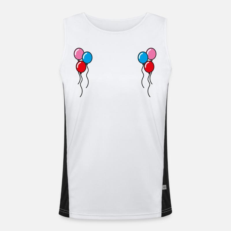 Idée cadeau ballon Débardeur respirant contrasté Homme 