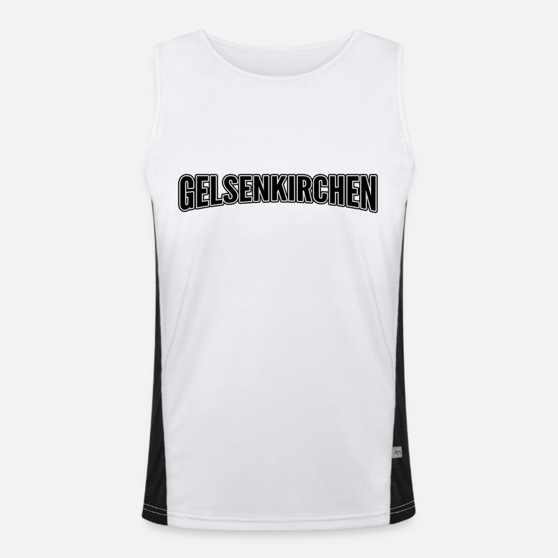 Gelsenkirchen Men's Functional Contrast Tank Top 
