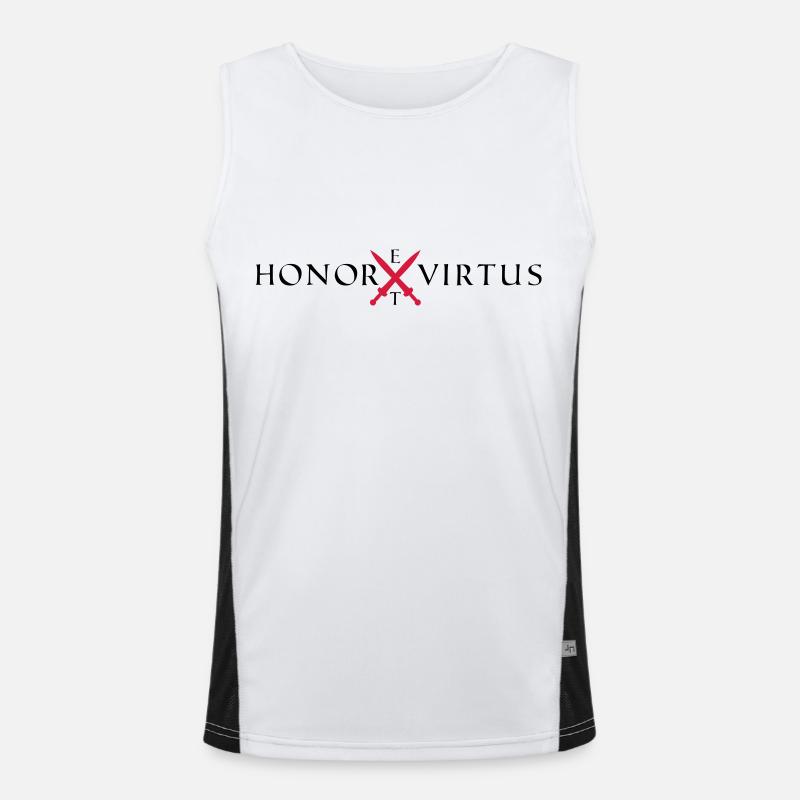 Honor Virtus 2 Funktionelles Kontrast-Tank Top für Männer 