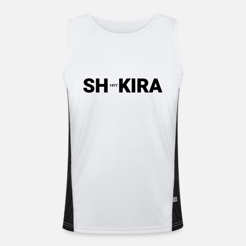 SHA KI RA Funktionelles Kontrast-Tank Top für Männer 