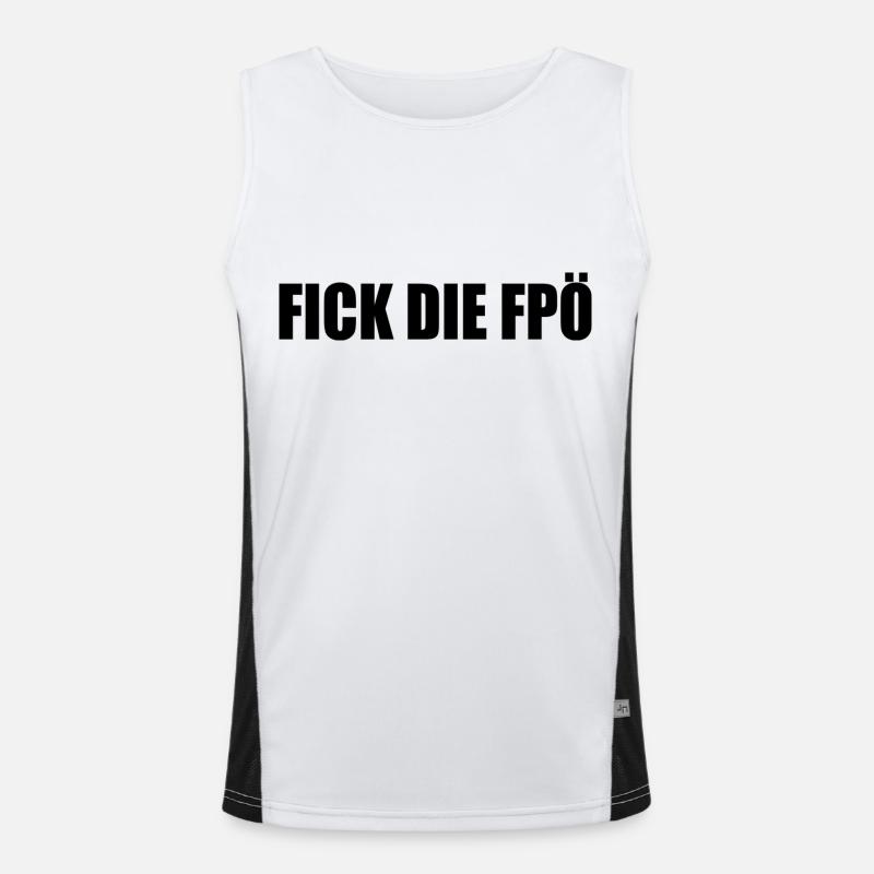 Fick die fpö Funktionelles Kontrast-Tank Top für Männer 