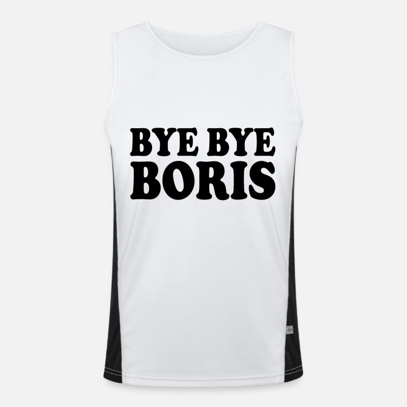 Bye bye boris Men's Functional Contrast Tank Top 
