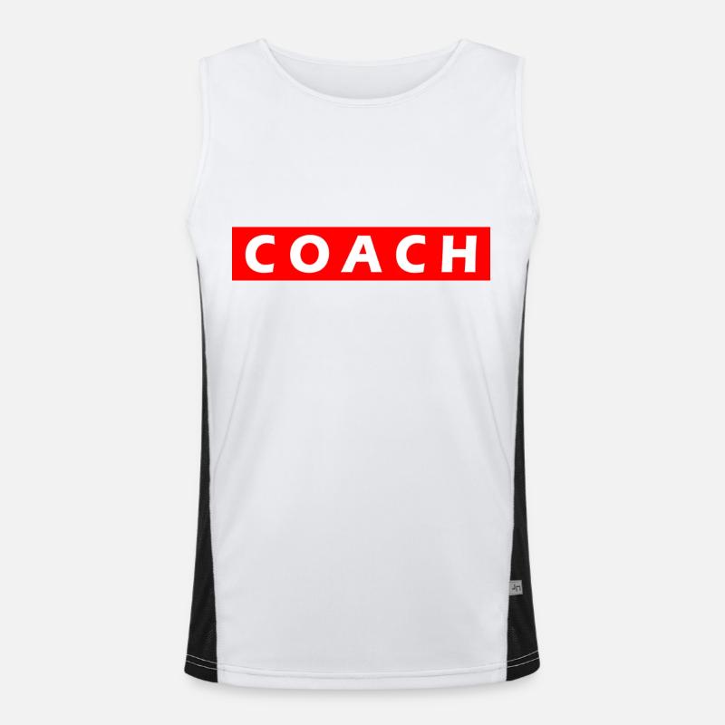 COACH Funktionelles Kontrast-Tank Top für Männer 