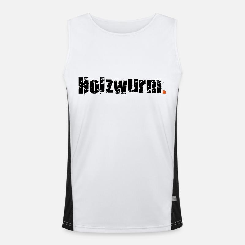 Worm Men's Functional Contrast Tank Top 