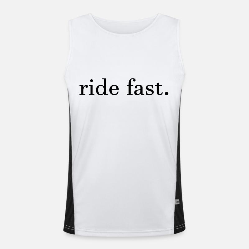 ride almost. Men's Functional Contrast Tank Top 