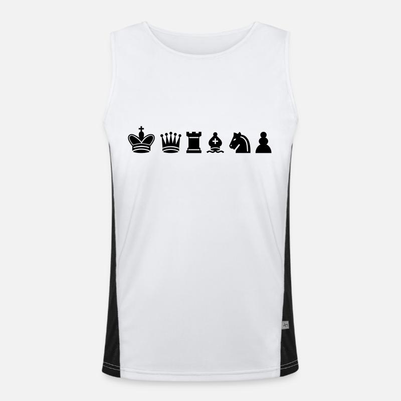 Skak Funktionel kontrast tanktop til herrer 