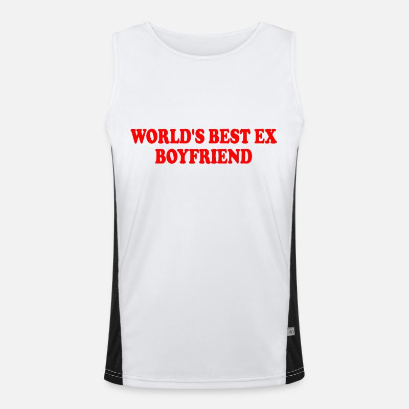 world's best ex boyfriend Débardeur respirant contrasté Homme 