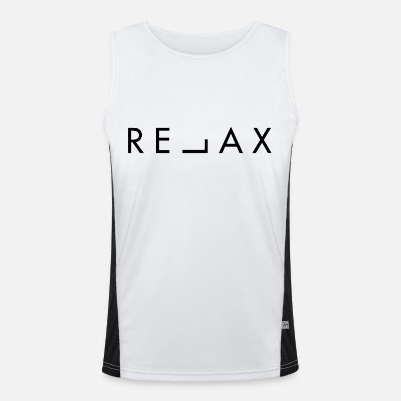 RELAX Débardeur respirant contrasté Homme 