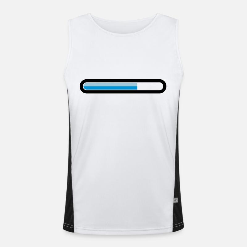 Herunterladen Funktionelles Kontrast-Tank Top für Männer 