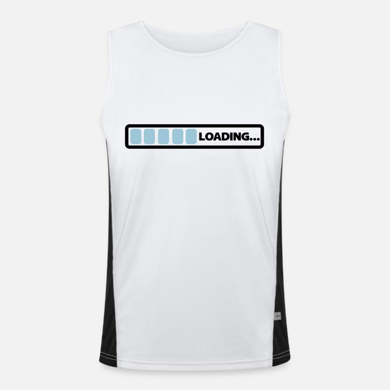 loading Men's Functional Contrast Tank Top 